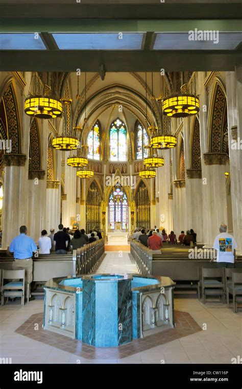 Catholic Cathedral Of St Helena Montana Mt Us Stock Photo Alamy