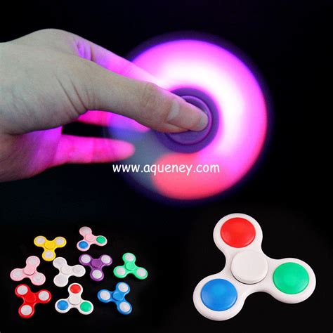 NEW LED Fidget Spinner 608 Hybrid Ceramic Bearing Hand Spinner Toy