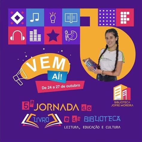 5ª Jornada do Livro e da Biblioteca terá oficinas mesas redondas