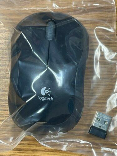 Logitech M225 Black 3 Button Wireless Usb Optical Scroll Wheel Mouse Ebay