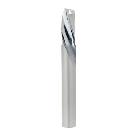 Series Single Flute Solid Carbide Downcut Spiral O Flute