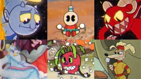 Cuphead All Hidden Boss Phases Secret Bosses YouTube