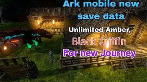 Ark Mobile New Save Data Startup Base With Black Eerie Griffin