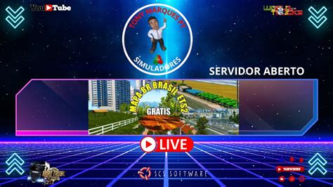 ETS2 1 47 MAPA BR BRASIL SERVIDOR ABERTO BORA RODAR YouTube