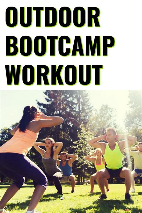 The Outdoor Backyard Total Body Bootcamp Workout Outdoor Workout