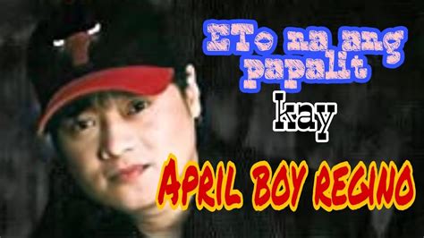 Eto Na Ata Ang Papalit Kay April Boy Regino Nakakakilabot