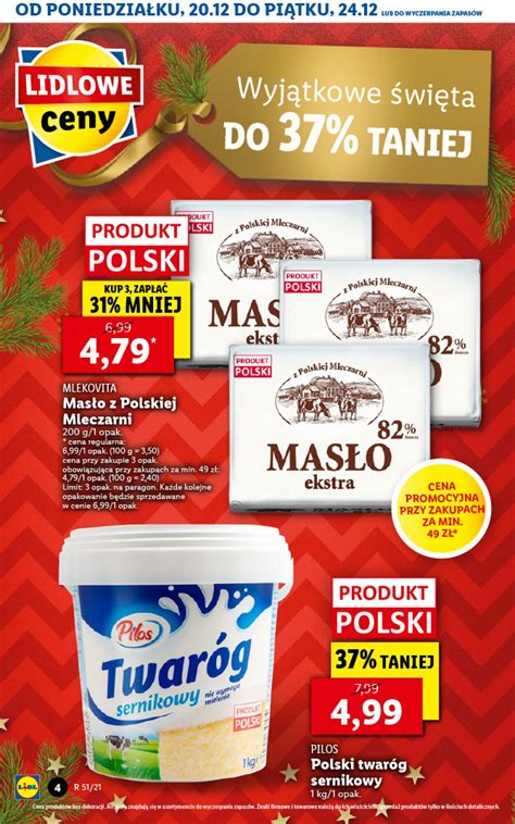 Aktualna Gazetka Lidl Bo E Narodzenie Wa Na Od Do