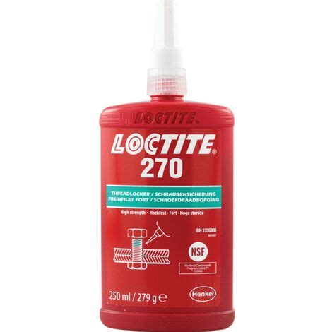 Loctite Threadlocker High Strength 250ml