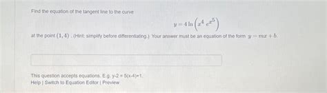 Y4x2−3x⋅5x3−4x2⋅73x4 A Given That Lny Can Be