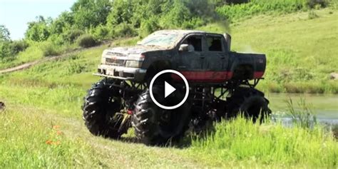 “MEGA-MUDDING” With This Diesel Powered Colorado Mud Truck!