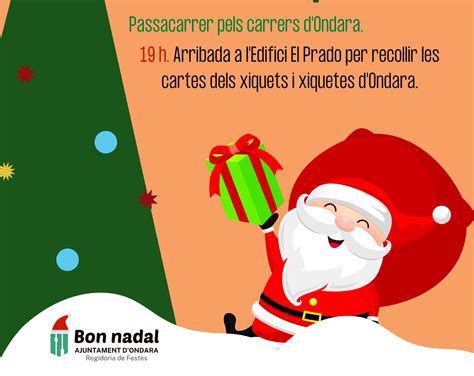 Papá Noel y los Emisarios Reales visitarán Ondara para recoger las