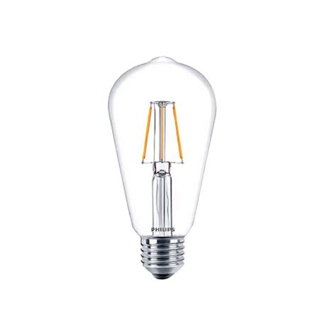 หลอด Led Philips St64 Classic 6 วัตต์ Warmwhite E27