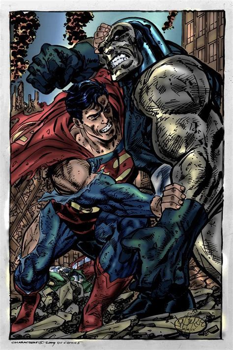 Superman vs darkseid, Superman, Superman artwork