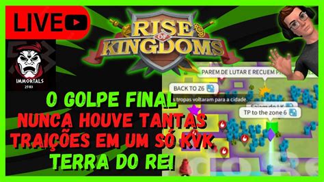 O The End De Um Kvk Anormal Kvk 3 Live🔴 Rise Of Kingdoms 2583