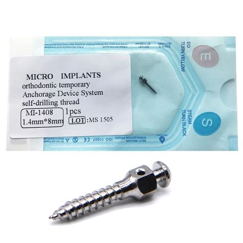 Mini Screw Titanium Alloy Dental Orthodontic Matching Tool