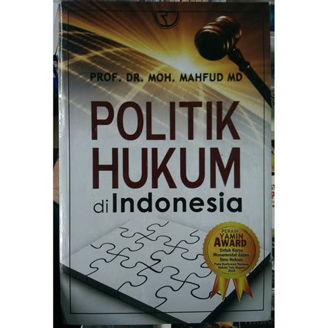 Jual Buku Politik Hukum Di Indonesia Original Prof Dr Moh Mahfud Md