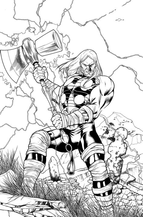 Thor Coloring Pictures Coloring Pages