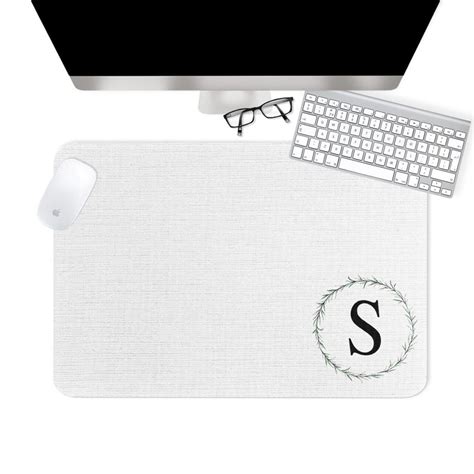 Custom Desk Pad Personalized Desk Cushion Pad Monogrammed Etsy