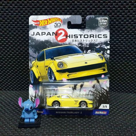 Jual Hot Wheels Nissan Fairlady Z Kuning Yellow Japan Historics Japhis