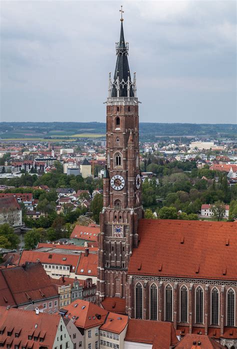 Deutschland Bayern Landshut 1 Burg Trausnitz Bild 1701989 Erde