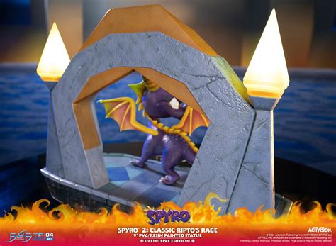 Spyro 2 Ripto S Rage Statues By First 4 Figures The Toyark News