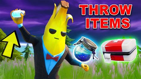 Throw Different Shield Items Or Healing Items Easy Guide Fortnite