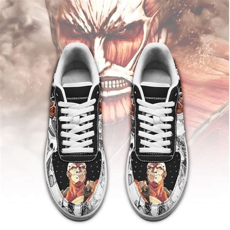 Aot Titan Giant Air Force Sneakers Attack On Titan Anime Manga Shoes AF0342 – Choose Life ...