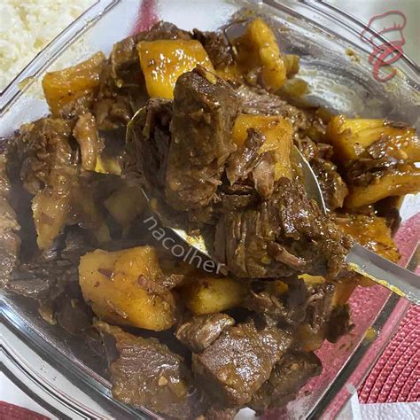 Carne De Panela Mandioca NaColher