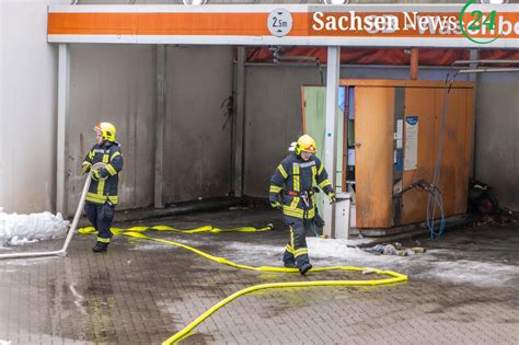 Annaberg Buchholz Technischer Defekt löst Brand in Waschbox aus