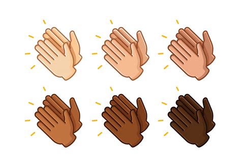 Hands Clapping Vector Art Icons And Graphics For Free Download