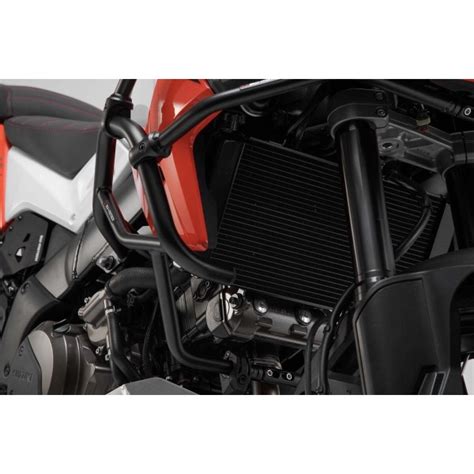 Barre Protection Moteur Noire Sw Motech Suzuki V Strom 1050 19