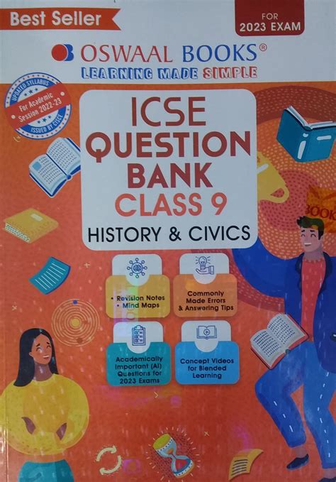 Oswaal Icse Question Bank History And Civics Class 9 For 2023 Exam