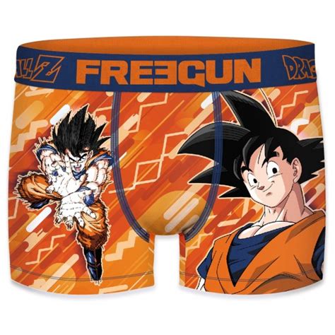 FREEGUN Boxer Homme Dragon Ball Z San Goku Homme Bilkvarteret Sous