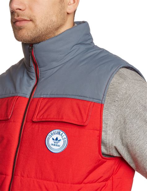 Adidas Originals Mens Praezision Gilet Padded Bodywarmer Jacket Vest