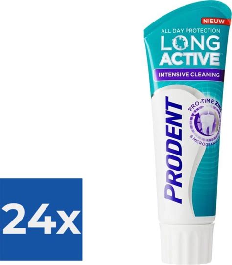 Prodent Tandpasta Long Active Intensive Cleaning Voordeelverpakking