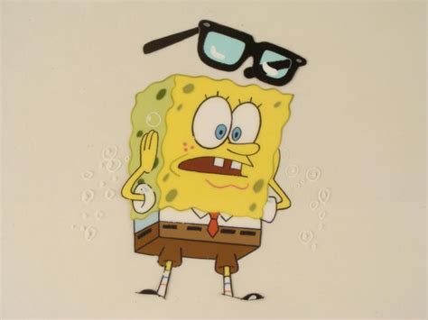 Spongebob With Glasses Wallpaper