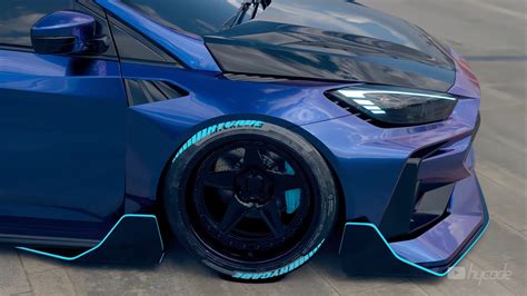 Ford Focus Rs Mk Custom Wide Body Kit By Hycade K B Med Levering