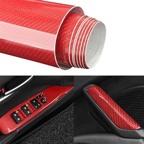 I Tested The Incredible Results Of Red Carbon Fiber Vinyl Wrap Here S