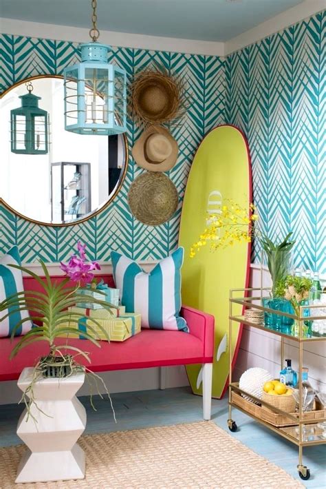 50 Beautiful Summer Apartment Decor Ideas And Makeover 19 Tropical