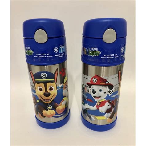 Garrafinha térmica Patrulha Canina Paw Patrol Thermos 355ml