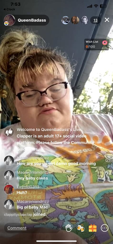 leslies live on clapper : r/leslieclarksnark
