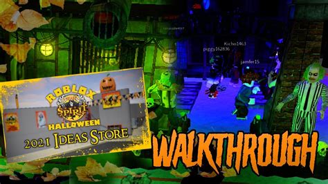 Roblox Spirit Halloween 2021 Flagship Location Virtual Store