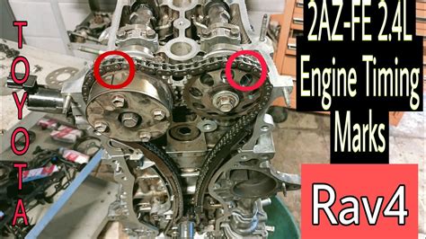 How To Set Timing Chain For 2AZ Engine YouTube