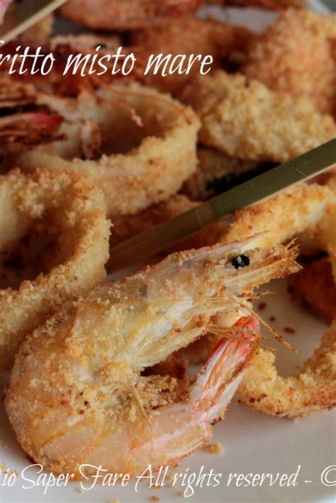 Finto Pesce Fritto Al Forno Misto Mare Leggero Pesce Fritto Pesce