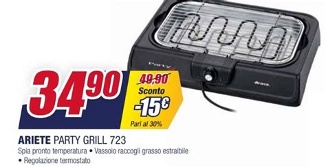 Ariete Party Grill Offerta Di Trony