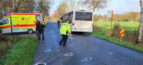 POL STD 9 jähriges Schulkind bei Unfall in Drochtersen Buschhörne