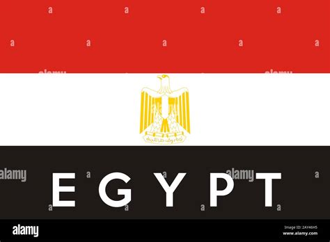 Flag Of Egypt Stock Photo Alamy