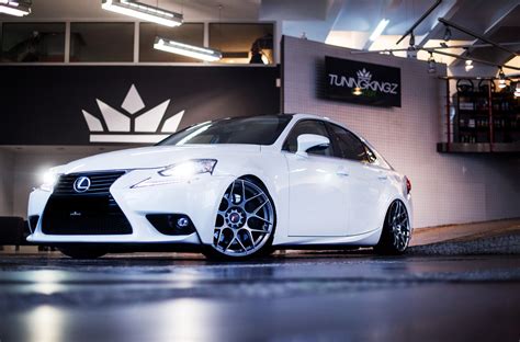 Angel in the Form of the Car: White Lexus IS with Crystal Clear ...