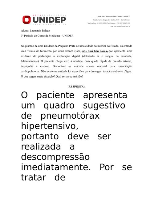 Tics Leo Tics Aluno Leonardo Balzan Per Odo Do Curso De