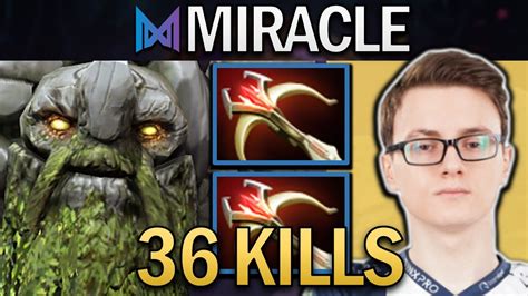 Tiny Dota Gameplay Nigma Miracle With Kills And Dual Daedalus